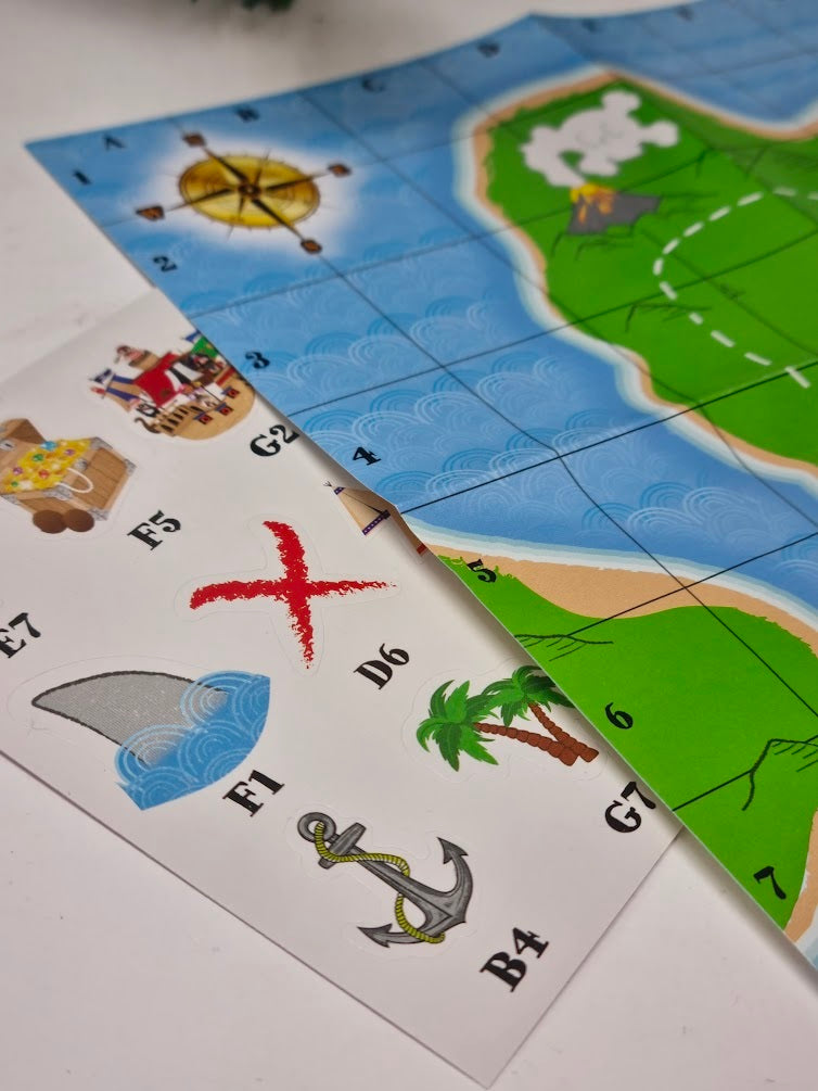 Elf Treasure Hunt Map