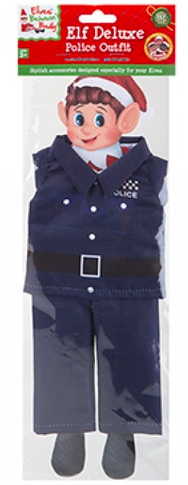 Elf Police Officer Outfit/Costume